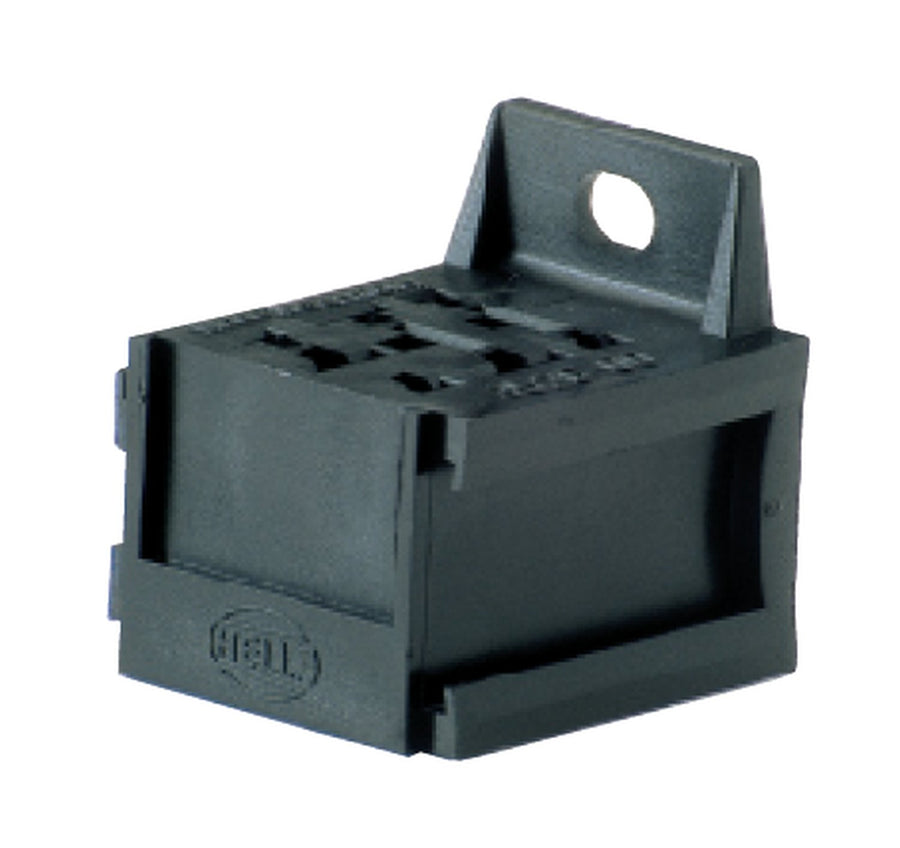 HELLA Socket For Mini 5/9 Terminal Relay with Bracket 003526001