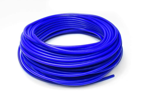 HPS HTSVH35-BLUEx10 10' Length Blue High Temperature Silicone Vacuum Tubing Hose (60 psi Maxium Pressure, 3.5mm ID)