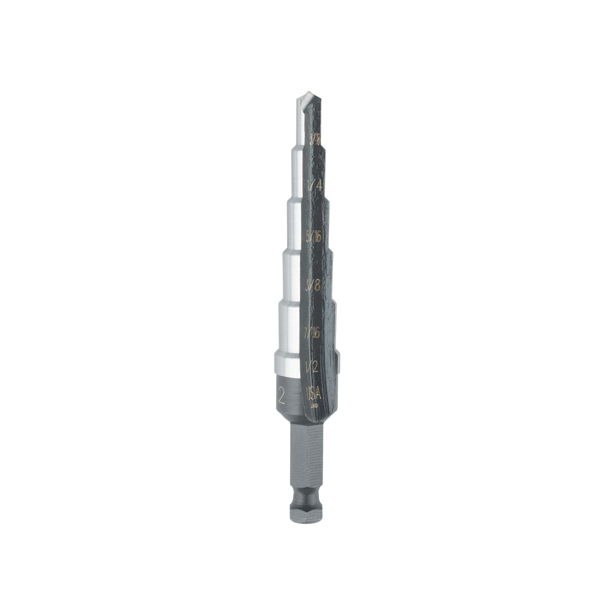Irwin Tools Step Drill Bit Set IRWIN, General Purpose, 4-Piece (10225)