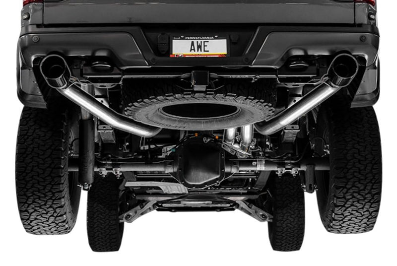 Ford Raptor AWE Tuning 2017+ 0 FG Performance Exhaust System - w/Diamond Black Tips - 3015-33106