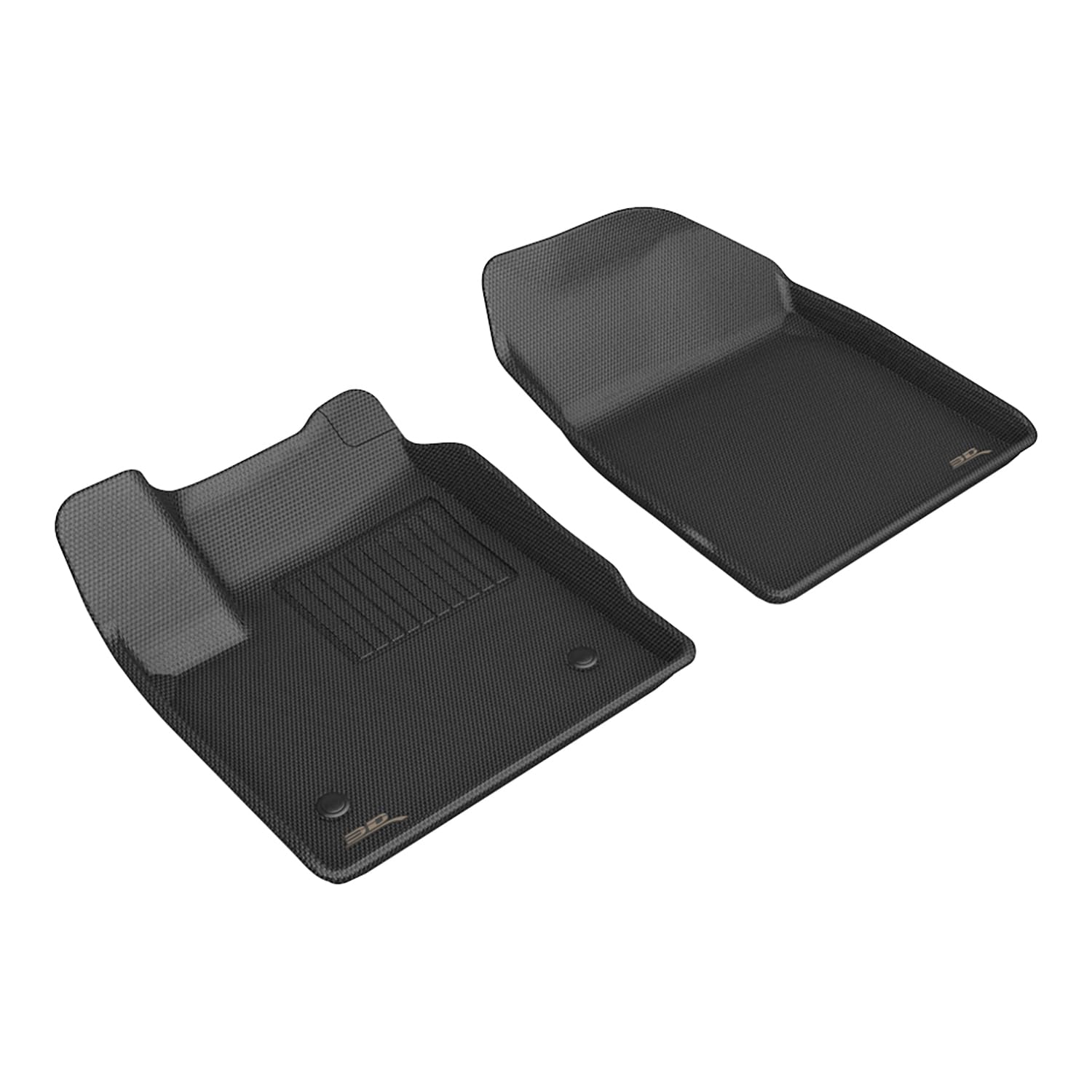 Custom Fit 3D MAXpider Kagu Floor Mat (Black) Compatible with Chevrolet Blazer EV/Honda Prologue/Acura ZDX 2024-2026 - Front Row