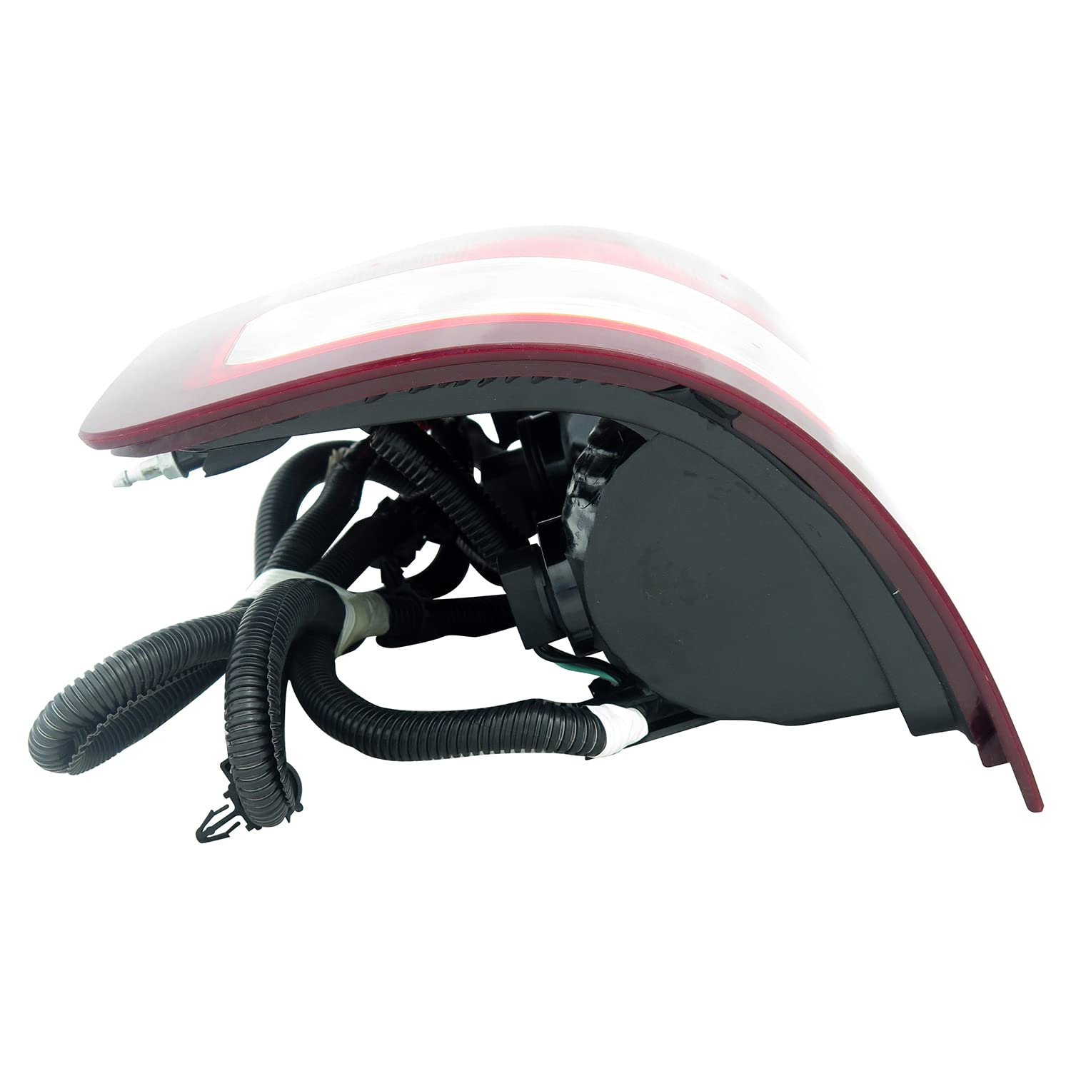 Left TYC Tail Light Assembly Compatible with 2010-2012 GMC Sierra Pickup