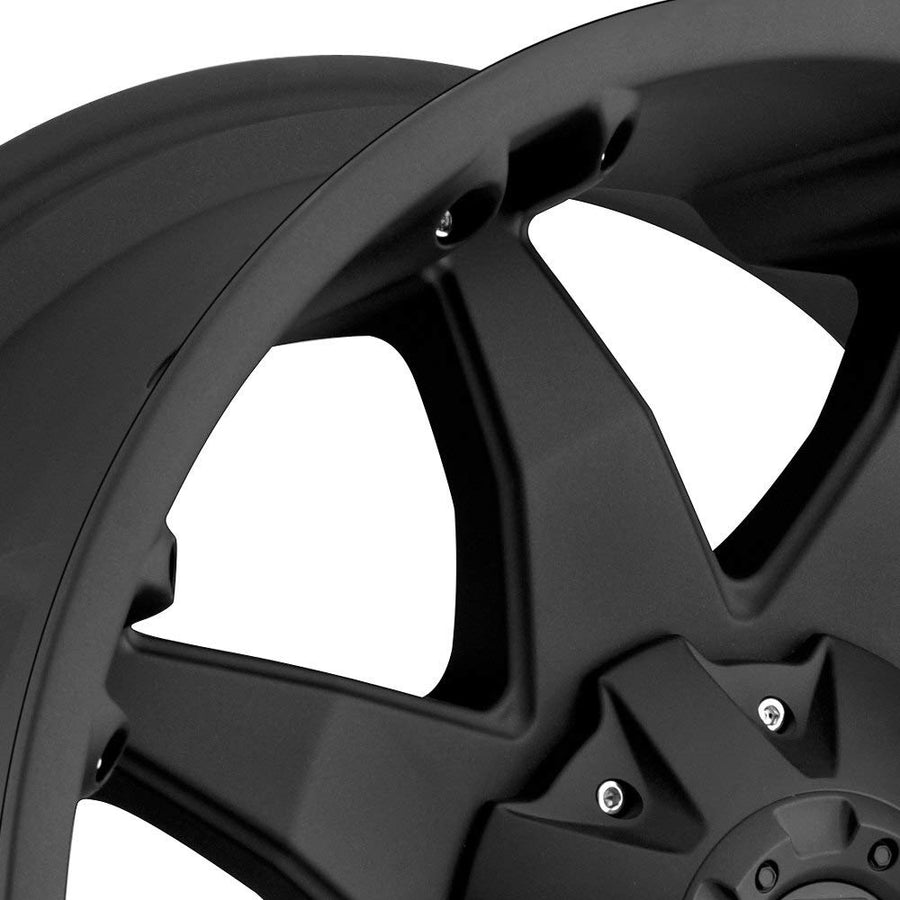 Offroad Fuel D50920907057 Wheel Black with Painted (20 x 9. inches /5 x 139 mm, 20 mm Offset)