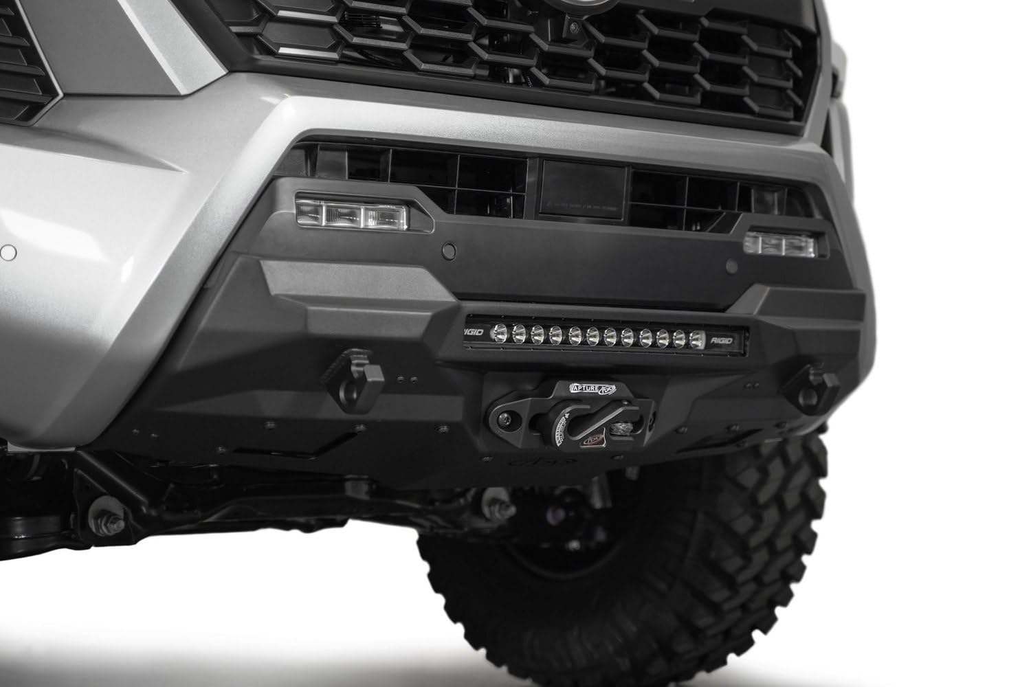 Toyota Tacoma 2024+ Addictive Desert Designs Stealth Center Mount Winch Front Bumper