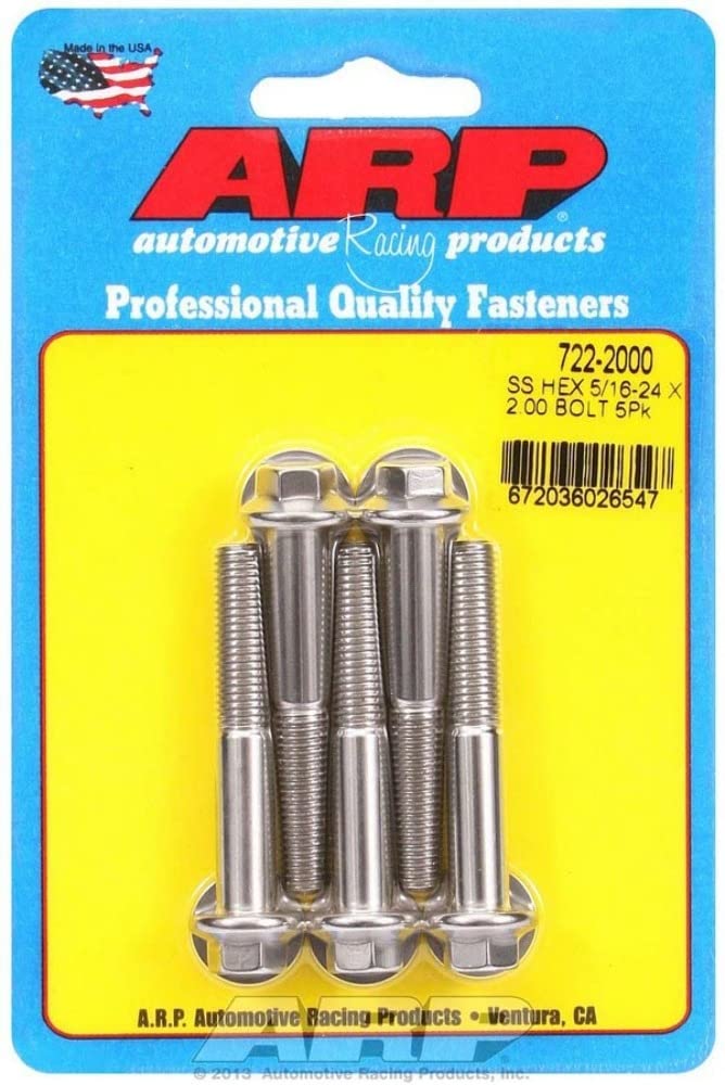 Hex Bolt, ARP (722-2000) Stainless Steel