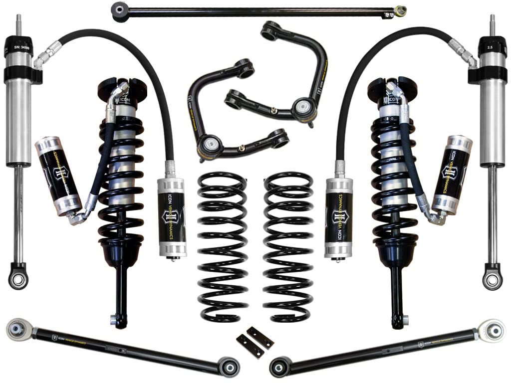 0-3.5" Lift, ICON Stage 5 Suspension System, Tubular UCA, Compatible with 2010-Up Lexus GX460, K53185T