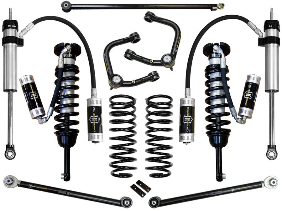 0-3.5" Lift, ICON Stage 5 Suspension System, Tubular UCA, Compatible with 2010-Up Lexus GX460, K53185T