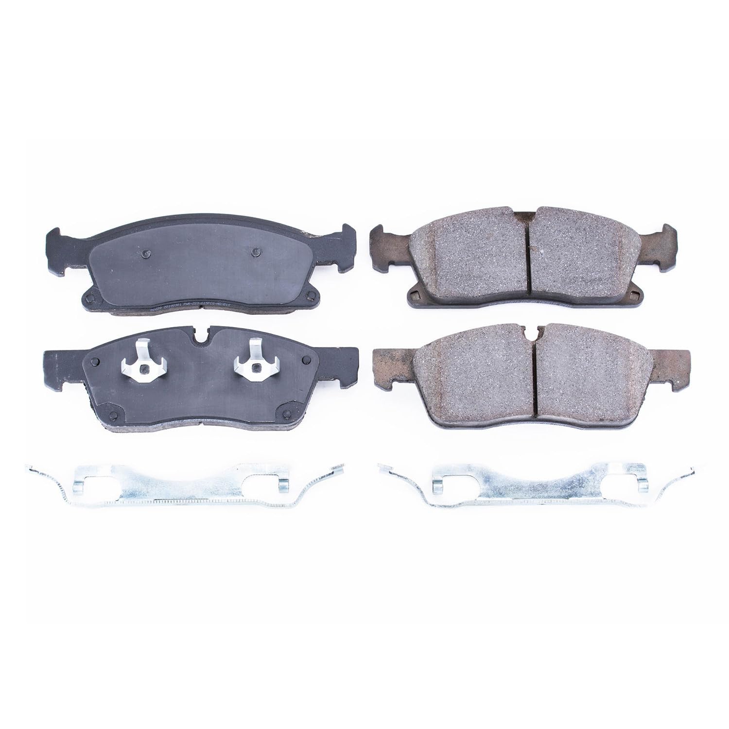 Power Stop Brake Kit Front For Dodge Durango 2012-20 |Jeep Grand Cherokee 2014-15 |Mercedes-Benz GL350 2013-16 |GL450 2014-16 |GLE300d 2016-17 - Ceramic Brake Pads With Installation Hardware, 17-1629
