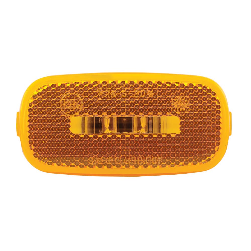 ダイヤモンド 52713 Diamond Group Amber 4" x 2" 2 Diode Waterproof LED Marker Light
