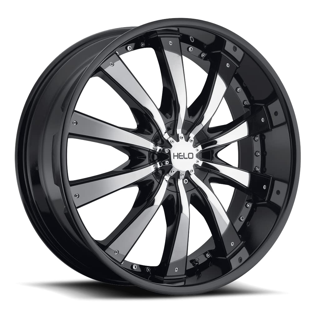 HE875 Helo 20X8.5 6X132/5.5 G-BLK W/ ACCENTS 38MM - HE87528571338