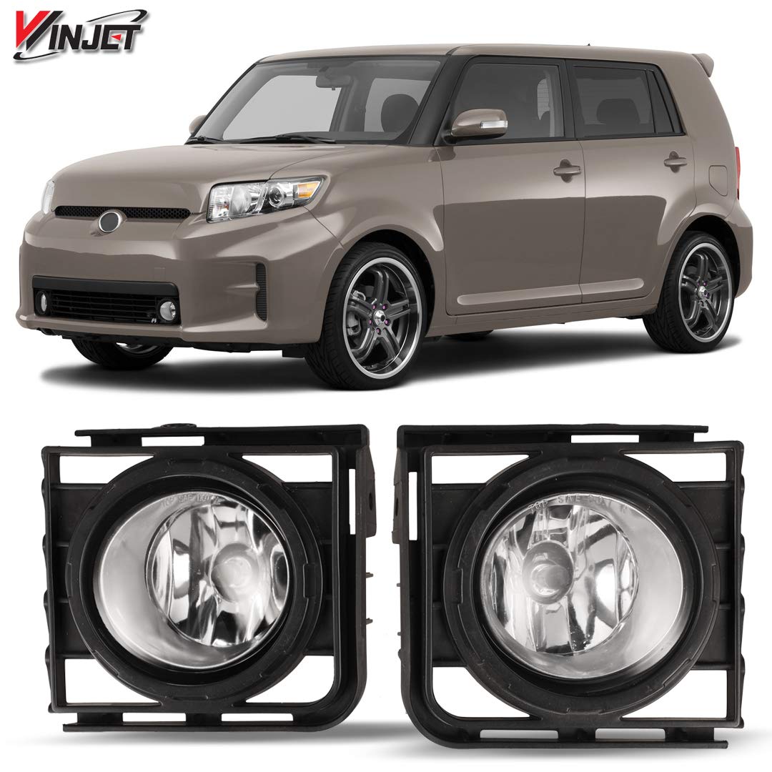 Winjet Driving Fog Lights Compatible with [2011 2012 2013 2014 2015 Scion xB] + Switch + Wiring Kit