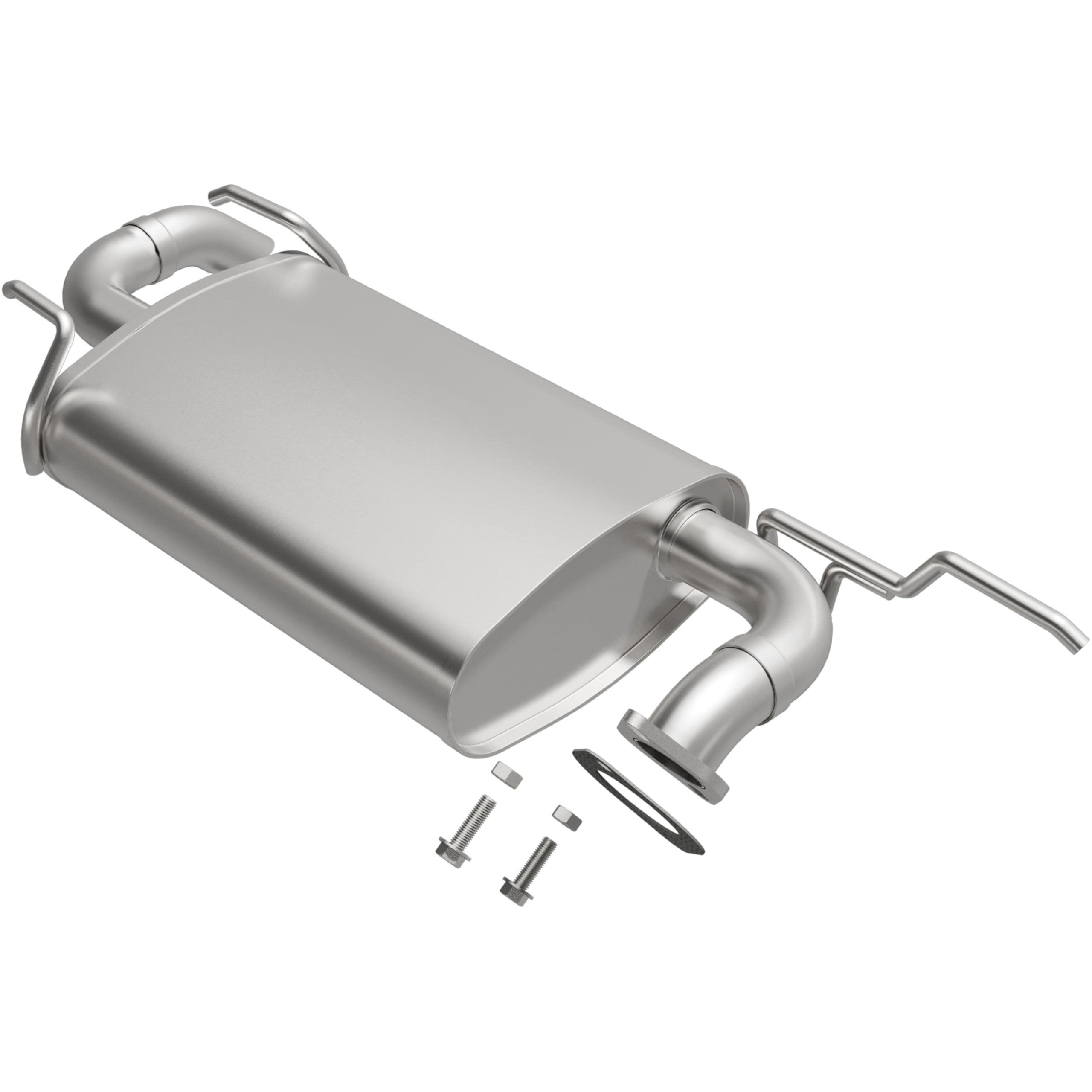 OE Replacement BRExhaust Muffler Kit 108-0002: Compatible with 2016-2020 Subaru Crosstrek 2.0L, 2012-2016 Subaru Impreza 2.0L, 2013-2015 Subaru XV Crosstrek 2.0L