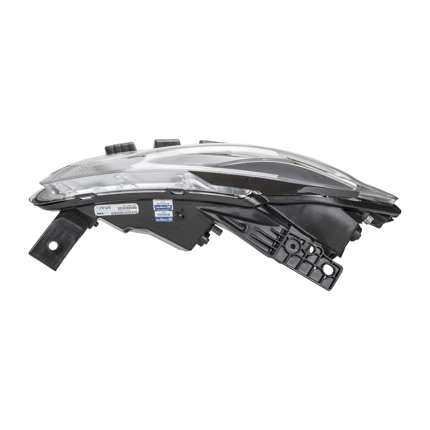 Right TYC Headlight Assembly Compatible with 2013-2015 Dodge Dart