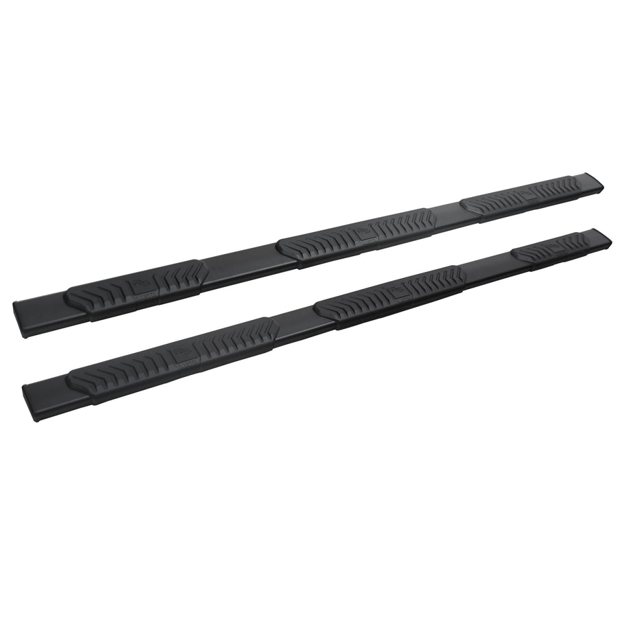 28-534695 Westin R5 Wheel to Wheel Modular Nerf Bars fits 2019-2024 Silverado Sierra 1500 Crew Cab 6'5" Bed (Exc 2019 Silverado LD/Sierra 1500 Limited) Black Pair