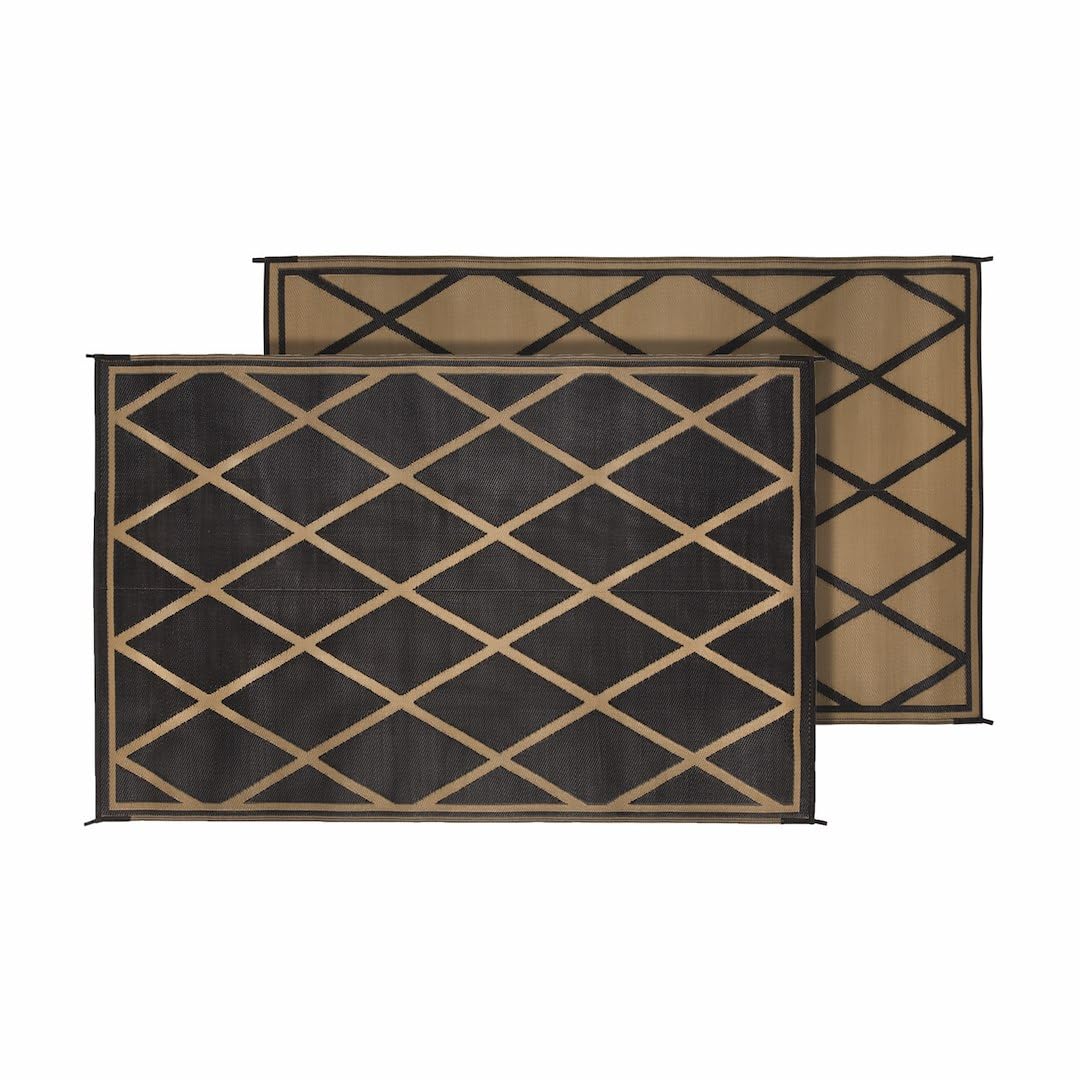 Diamond Faulkner 68900 Mat 8x20 Black/beige