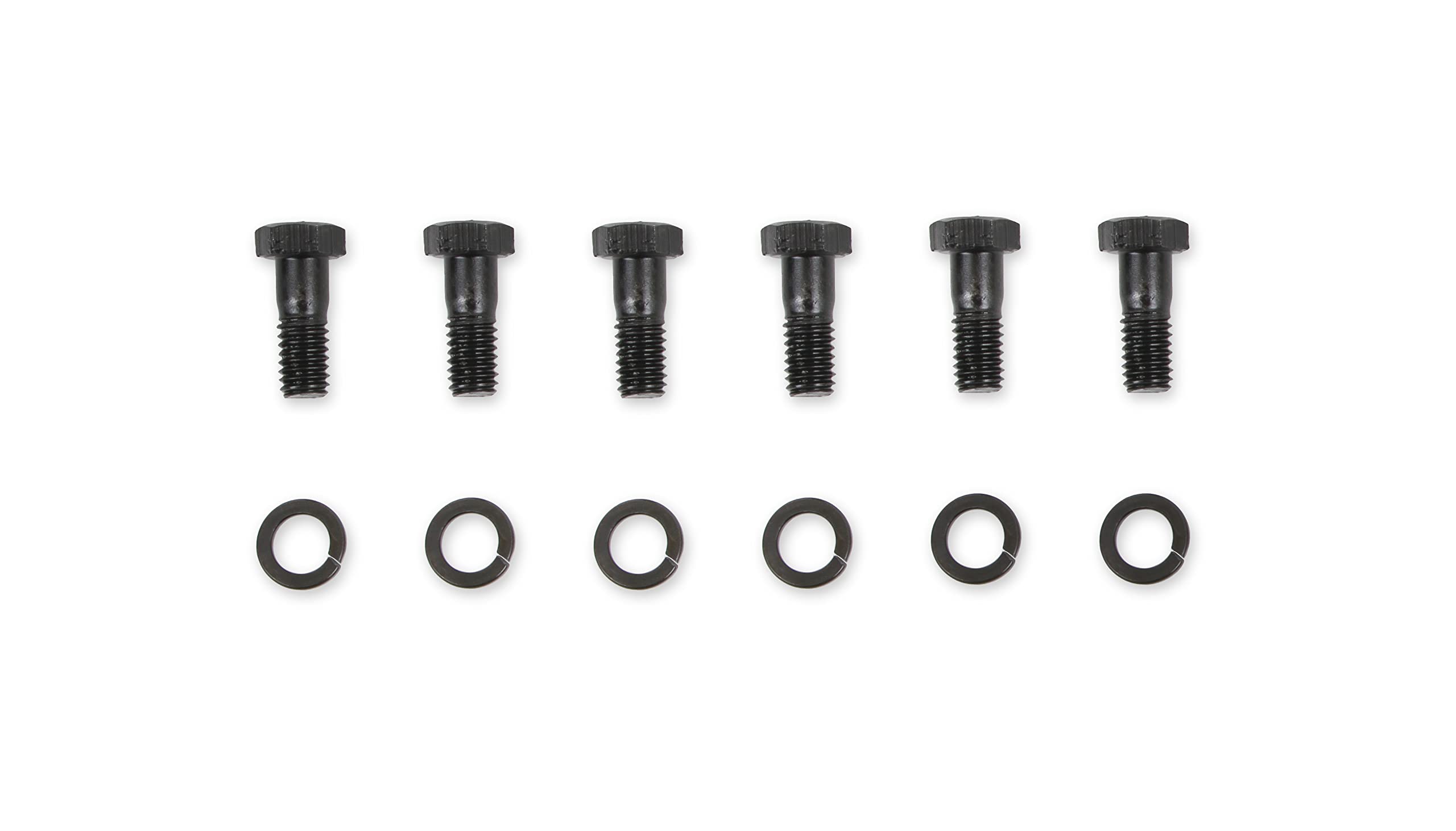 Pressure Plate Bolts Mr. Gasket Chev/Chry, Black