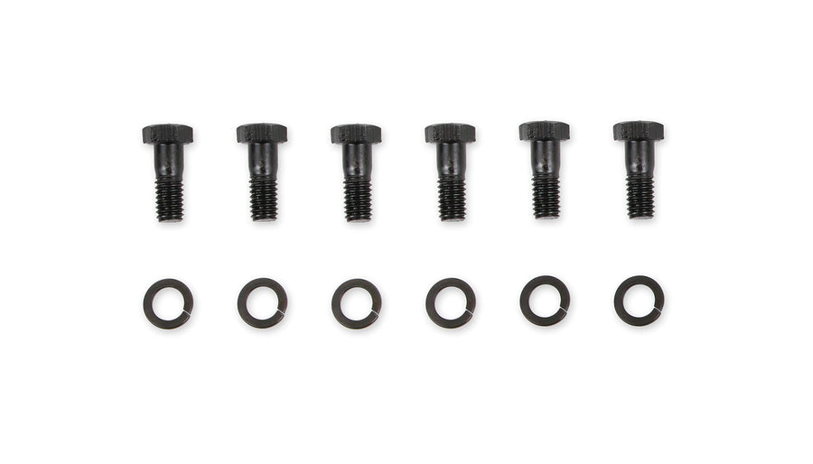 Pressure Plate Bolts Mr. Gasket Chev/Chry, Black