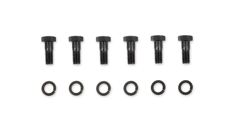 Pressure Plate Bolts Mr. Gasket Chev/Chry, Black