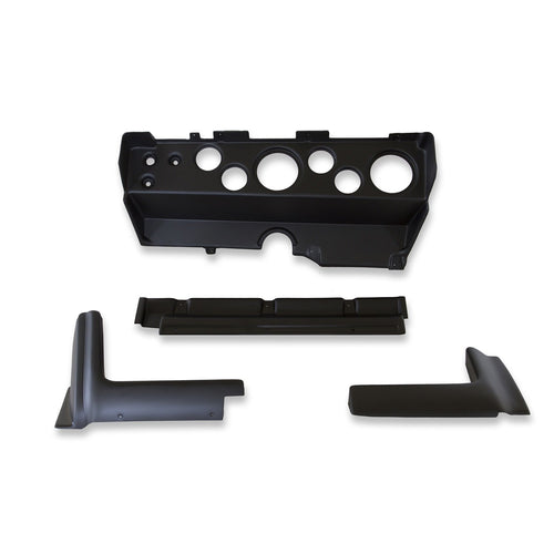 Gauge Kit AutoMeter 7029-DB, 6 Pc, Ebody/Cuda/Challenger 70-74, Tach/Mph/Fuel/Oilp/Wtmp/Volt, Db