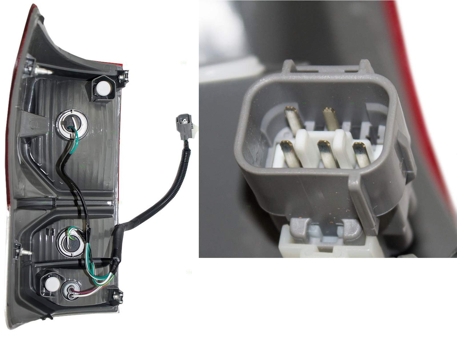 Replacement DEPO 312-19A3R-AS Passenger Side Tail Light Assembly