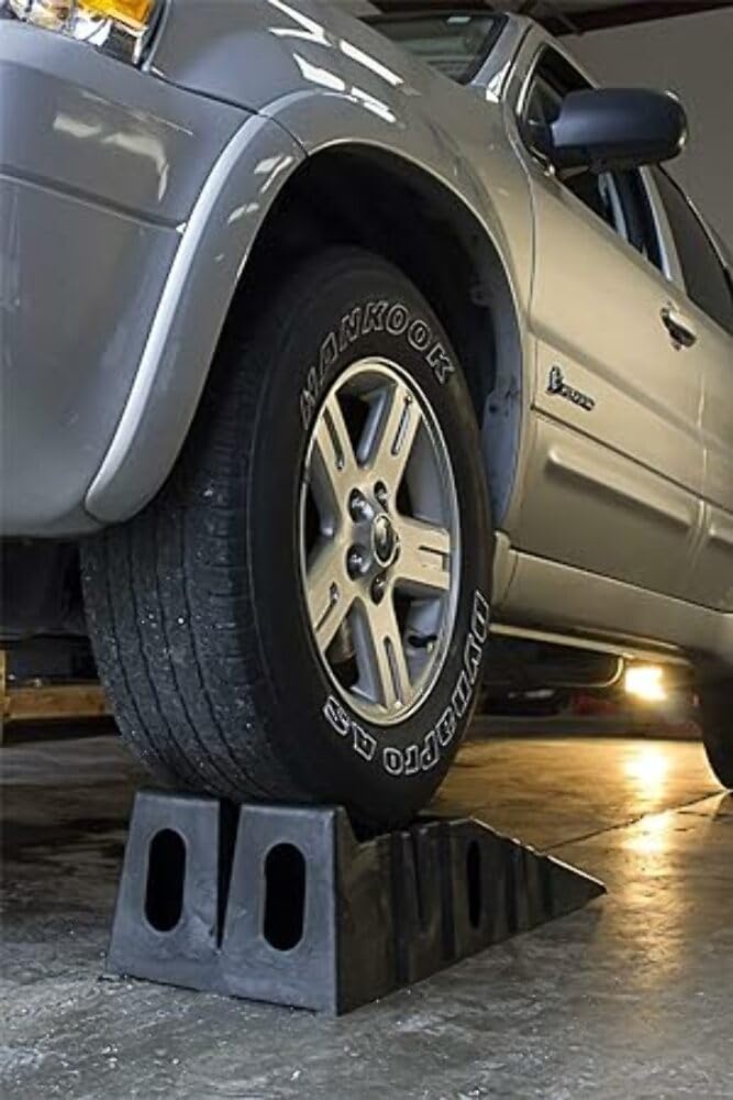 RhinoRamps FloTool 11909 Vehicle Ramps (Pair, 12,000lb. GVW Capacity)