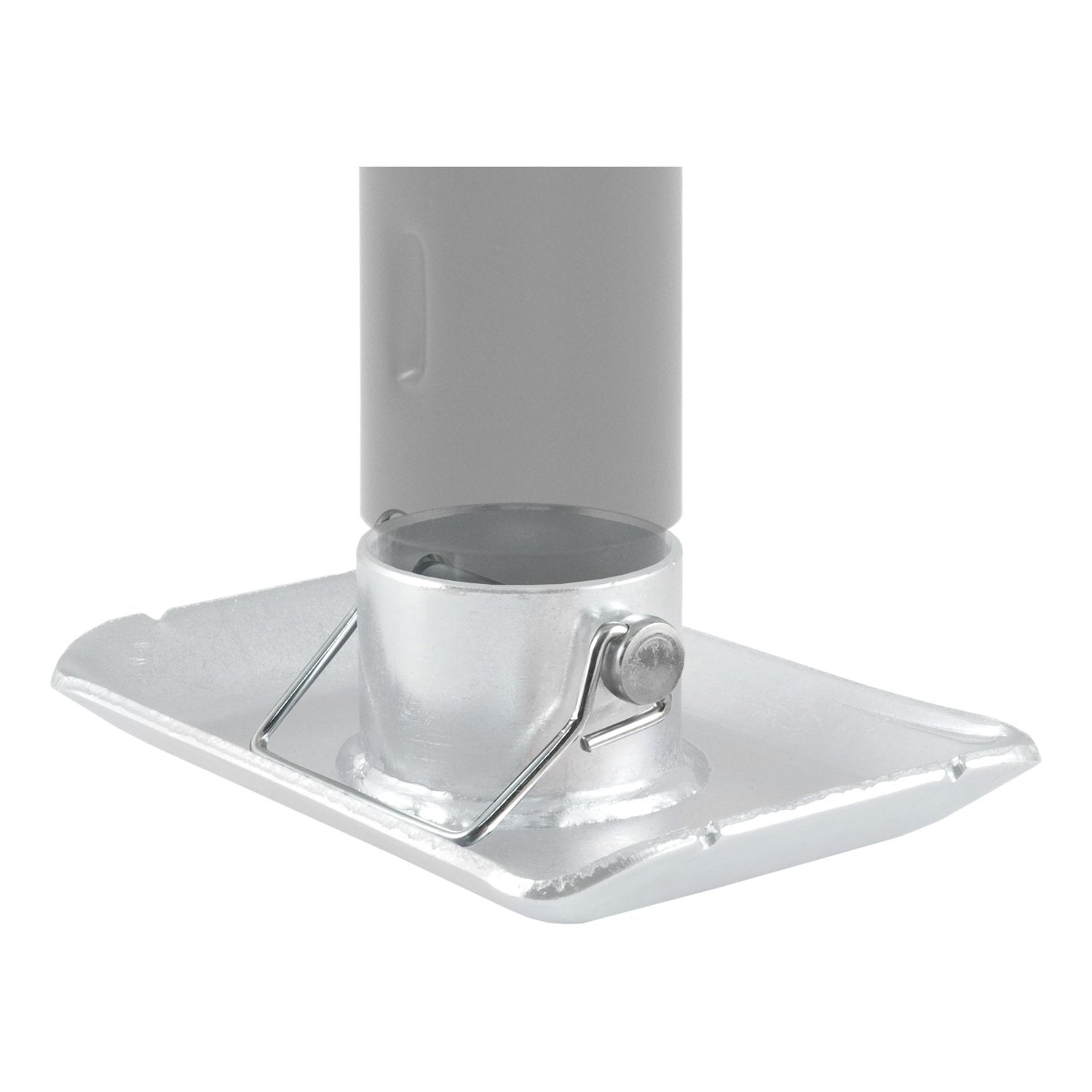 CURT Trailer Coupler Pin, 3/8-Inch Diameter x 2-3/4-Inch Long, Clear ZINC
