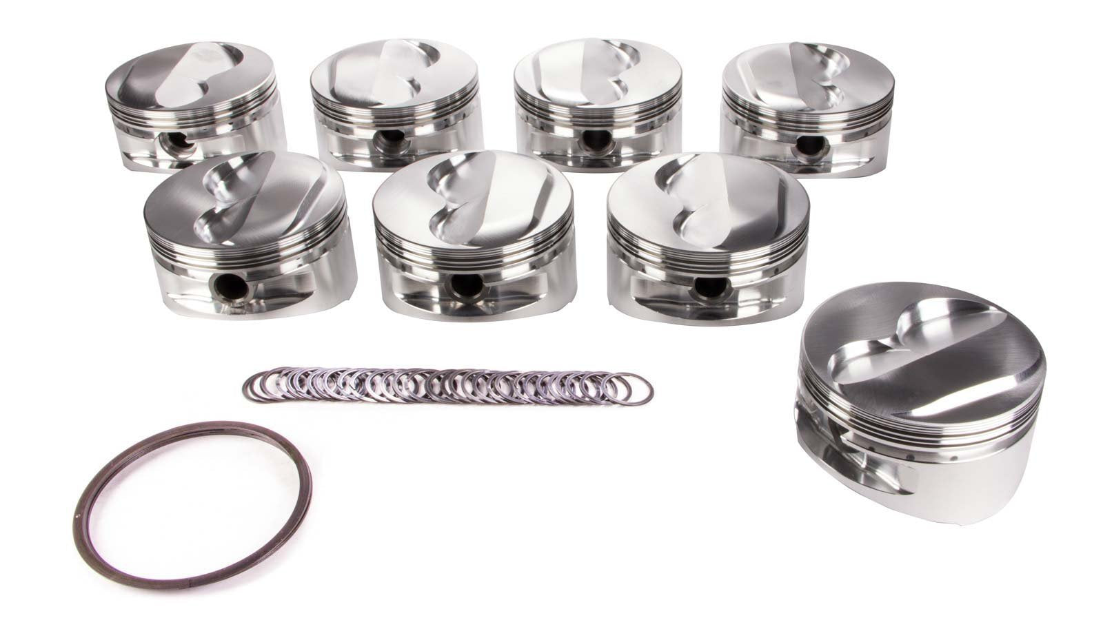 Domed Piston Set JE Pistons for Small Block Chevy
