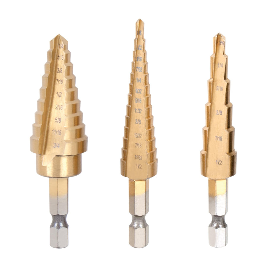 W9003 Performance Tool 3-Piece Step Drill Set