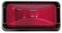 Peterson Incandescent M152BKR Marker/Clearance, Pc, Rectangular, Black Kit, 2.48"X1.20"