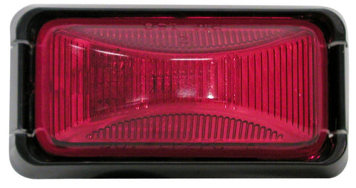 Peterson Incandescent M152BKR Marker/Clearance, Pc, Rectangular, Black Kit, 2.48"X1.20"