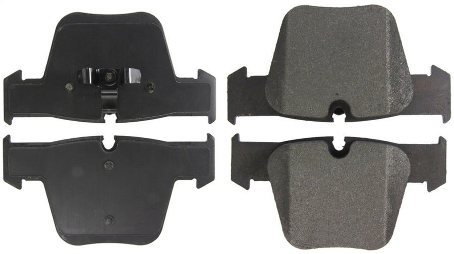 Front StopTech 308.12890 Brake Pads with Shims; Street