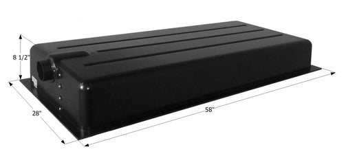 Holding Tank ICON Center End Drain HT176BED, w/ 3 in Spigot & 4 Level Sensors