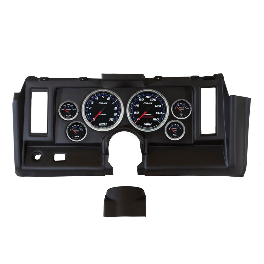 Auto Meter 7021-CB AutoMeter Gauge Kit, 6 Pc, Camaro 69, Tach/Mph/Fuel/Oilp/Wtmp/Volt, Cobalt