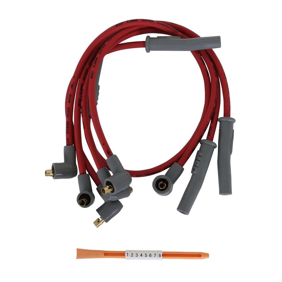 Super Conductor MSD 31949 Spark Plug Wire Set, 4 Cyl., 22R