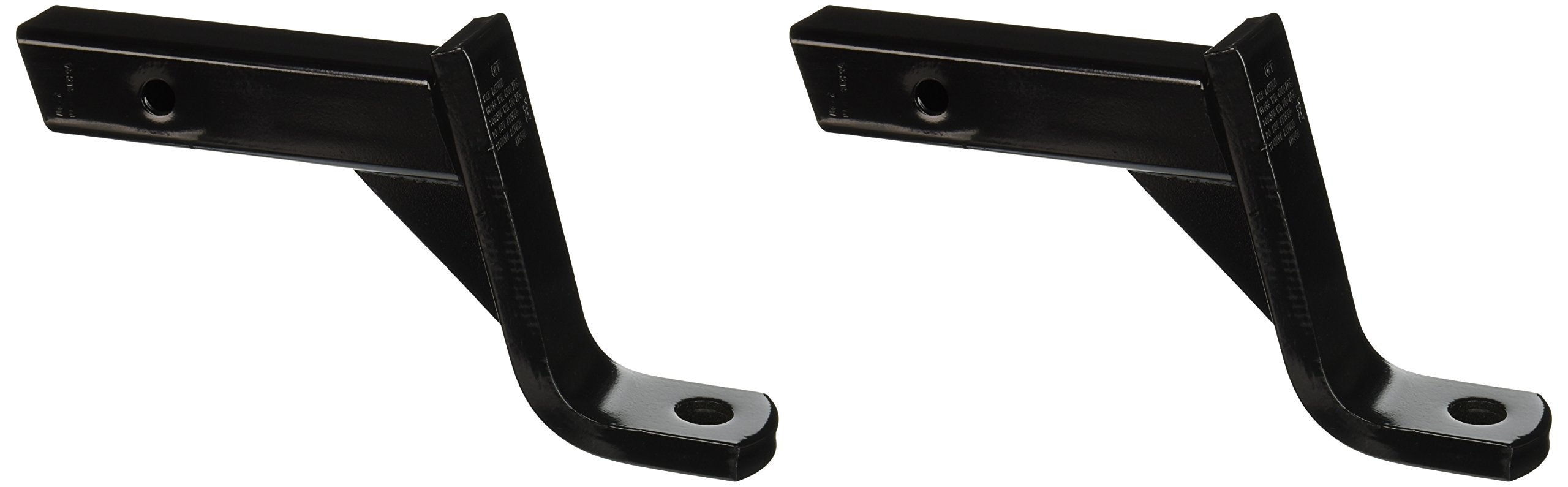 Quick-Loading DRAW TITE 40346-002 Ball Mount Hitch, 9-1/2" Length, 4-3/4" Rise, 6" Drop, Black, Pack of 2