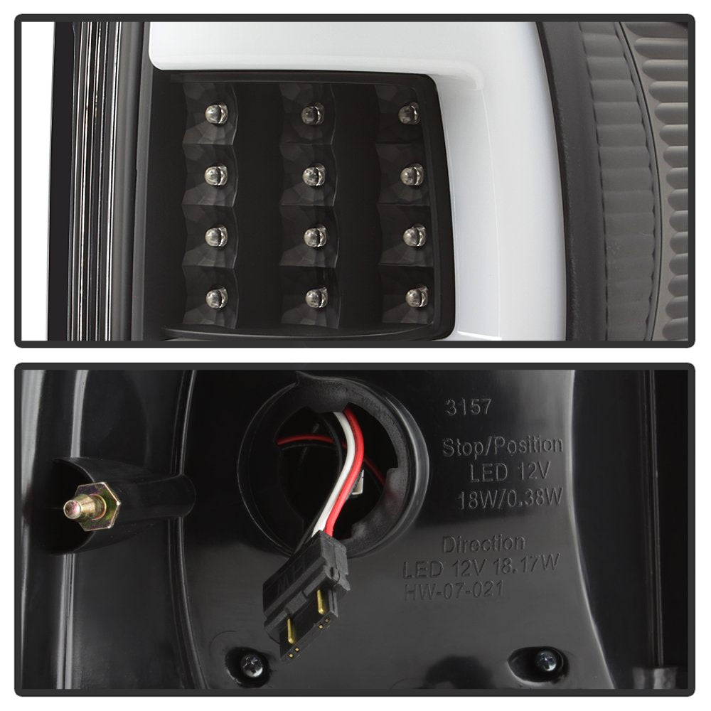 LED Tail Lights Xtune (ALT-ON-FF15004G3LB-LBLED-BK)