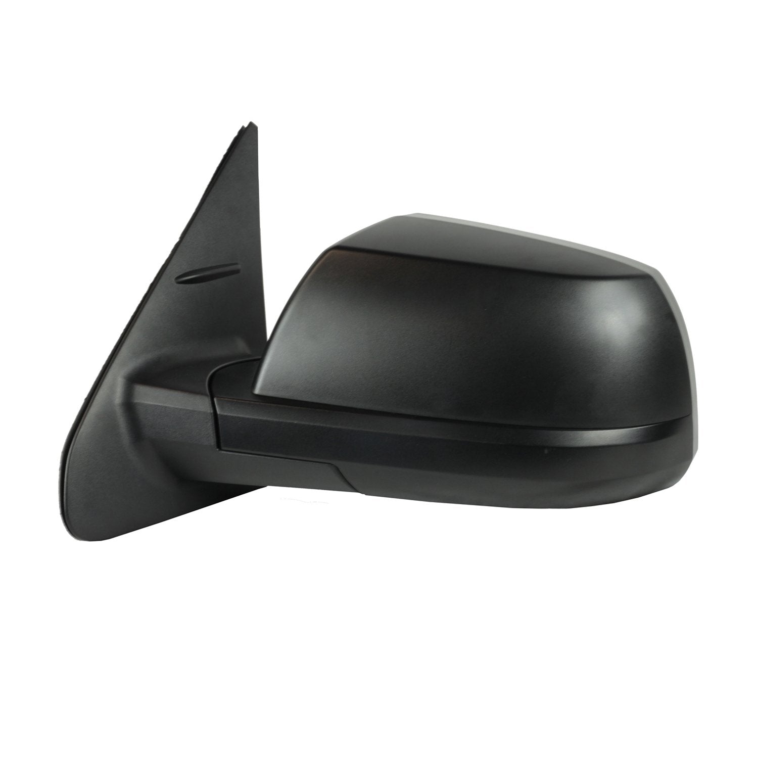 Fit System Mirror Driver Side for Toyota Tundra, Textured Black, Foldaway, w/o Blind spot Detection System, Manual (70224T)
