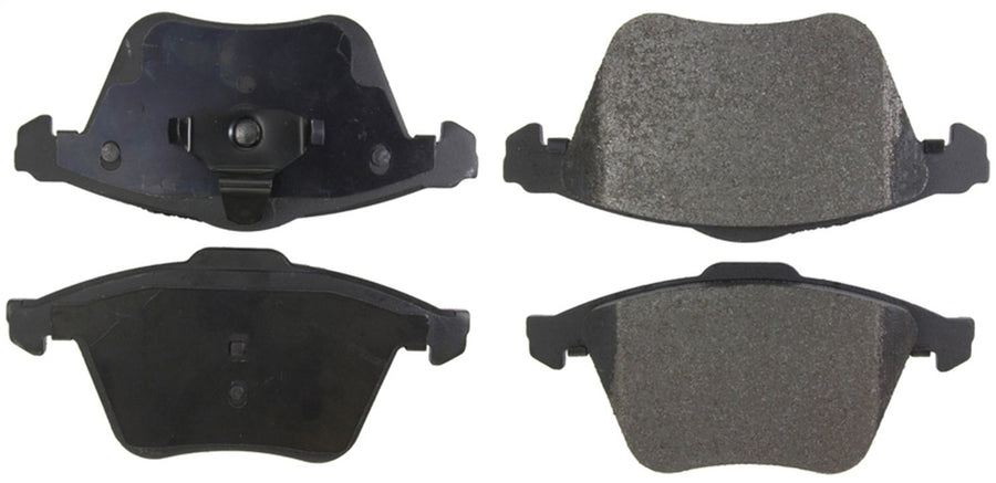 Front StopTech 308.11110 Brake Pads with Shims; Street