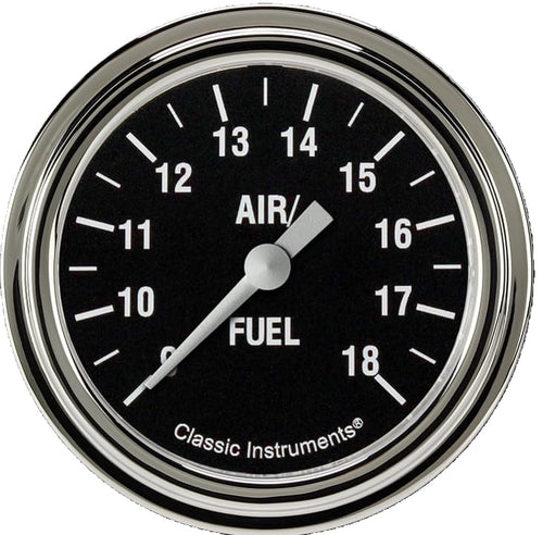 Hot Rod Classic Instruments HR394SLF 2 5/8" Air/Fuel Ratio Gauge Full Sweep