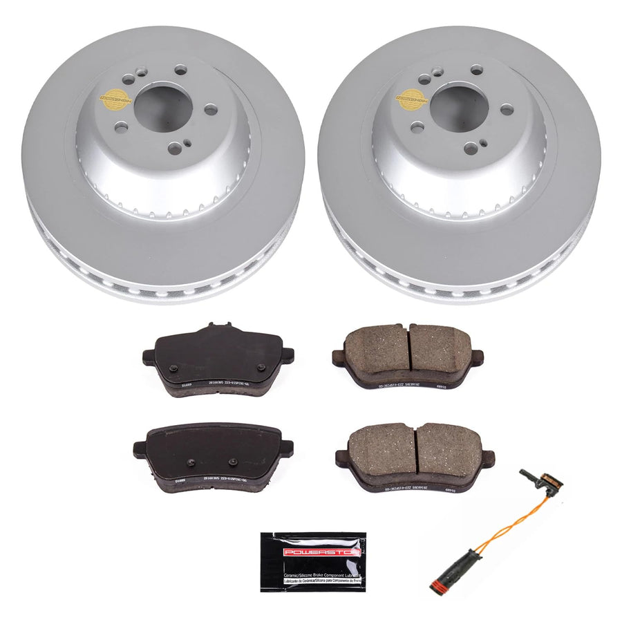 Power Stop Rear CRK7181 Geomet® Coated Brake Kit