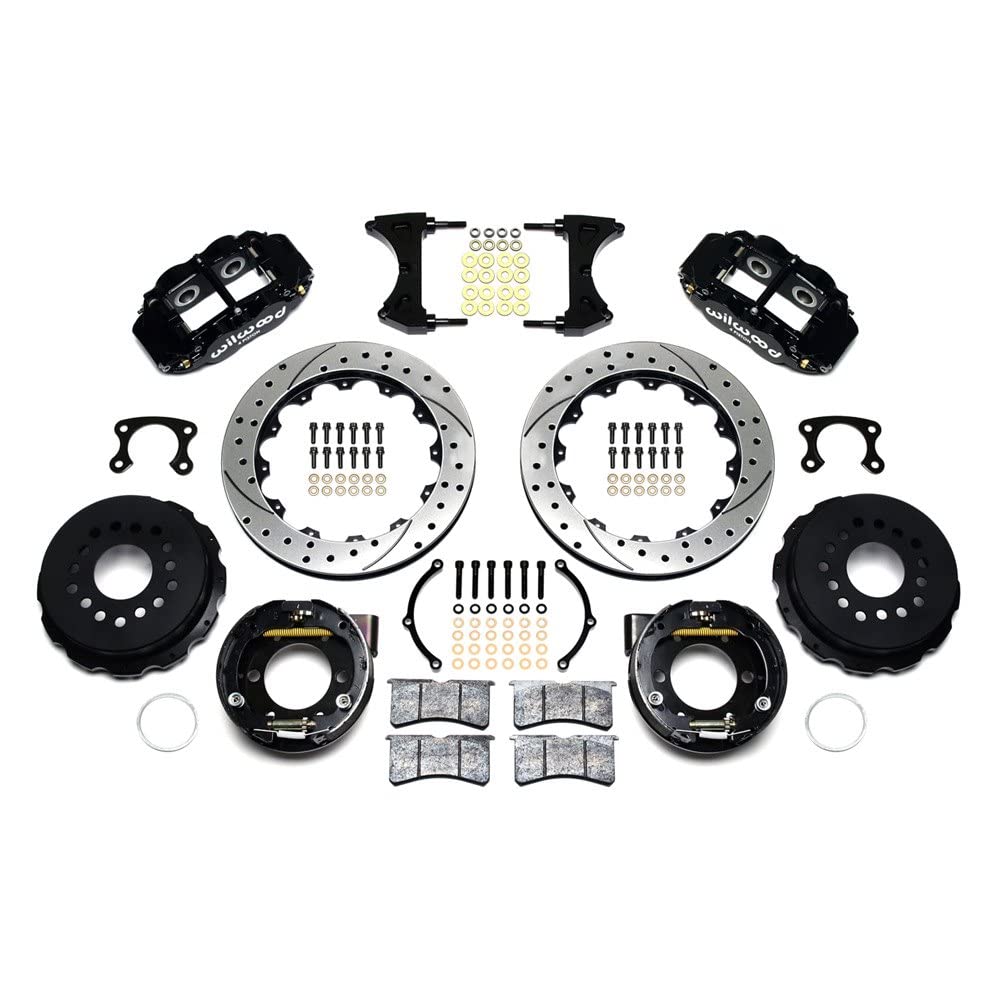 Rear P-Brk Kit, FNSL4R, 12.88", Drilled