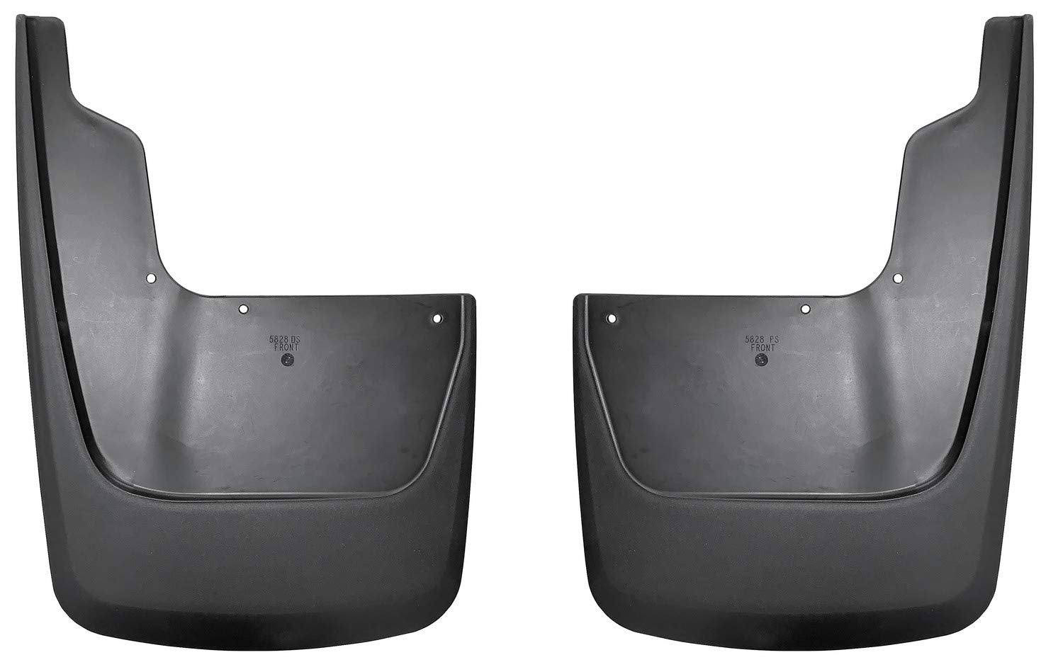 Husky Liners Mud Guards Custom | Fits 2020-2026 Chevrolet Silverado 2500/3500 HD | Front Set, 2-pc Black - 58281