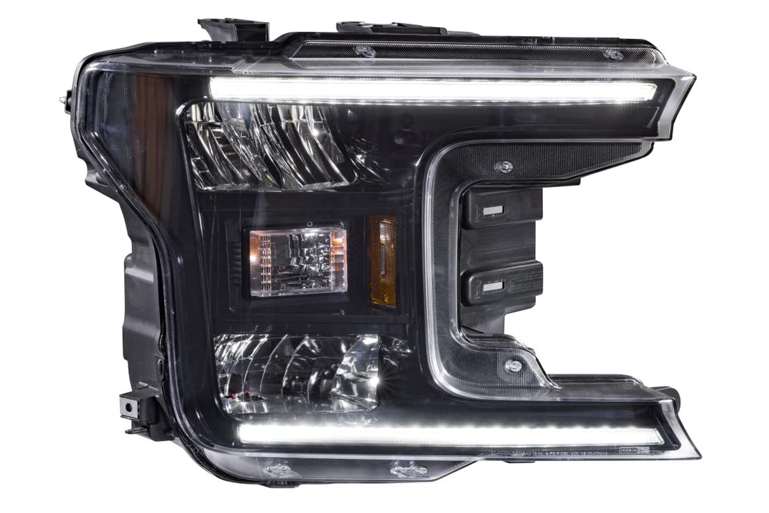 Ford F-150 Morimoto XB Hybrid-R LED Headlights Fits 18-20, Plug and Play Headlight Assemblies (LF955)