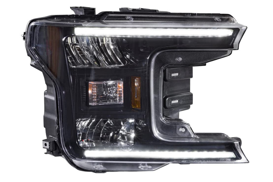 Ford F-150 Morimoto XB Hybrid-R LED Headlights Fits 18-20, Plug and Play Headlight Assemblies (LF955)