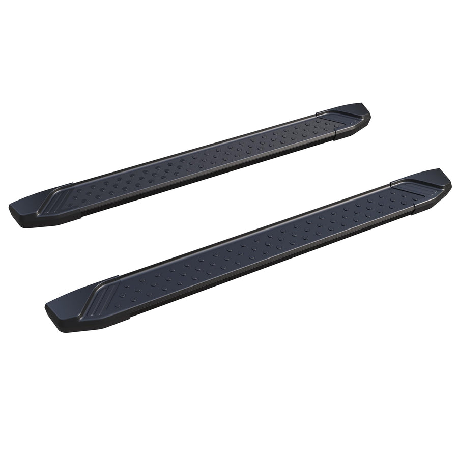 Storm Black Horse Running Boards Compatible with 2014-2025 Nissan Rogue -STNIRO1470