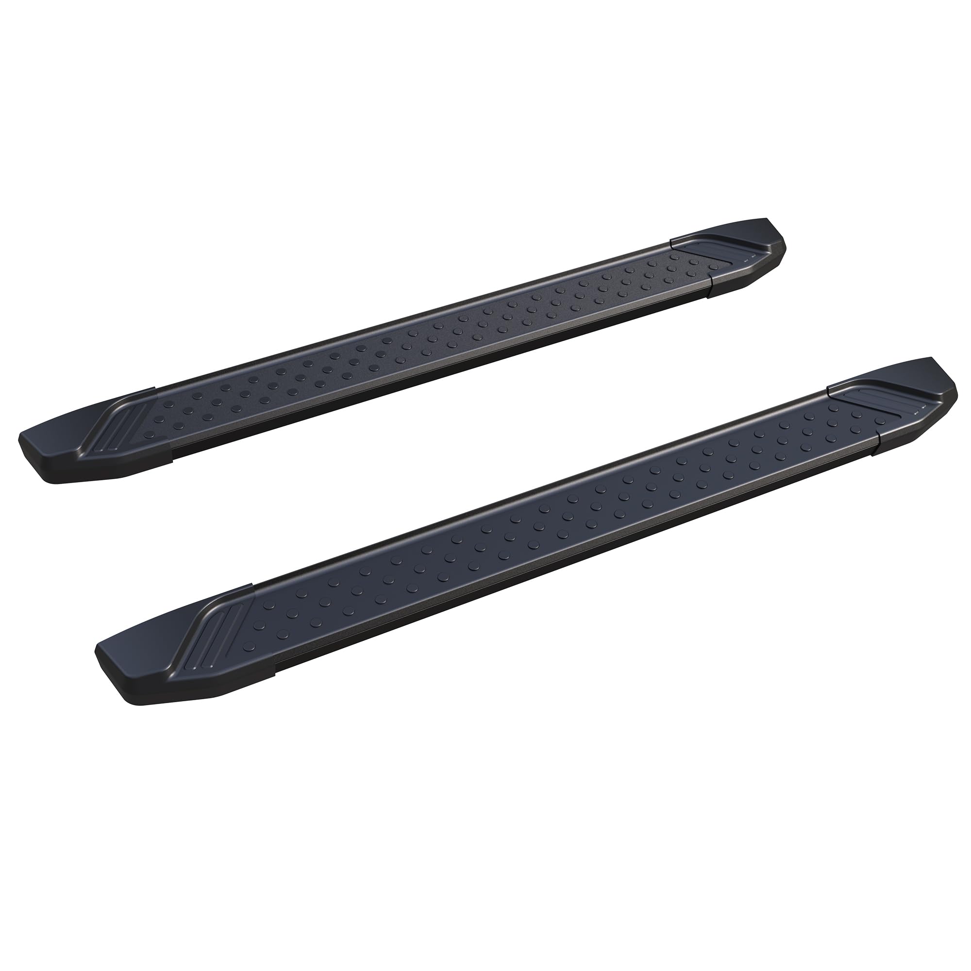 Storm Black Horse Running Boards Compatible with 2008-2013 Toyota Highlander -STTYHL70 Black