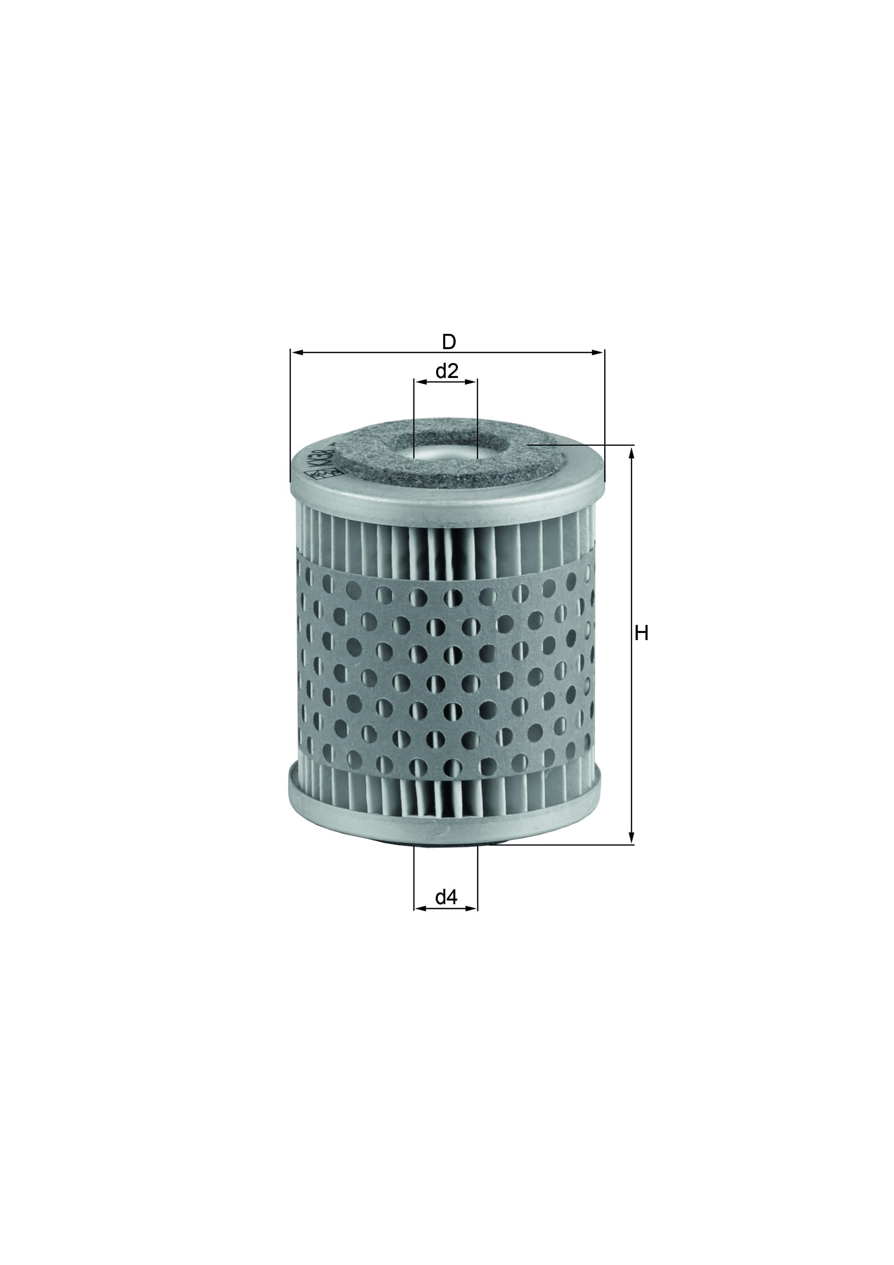 Fuel Filter MAHLE KX 38