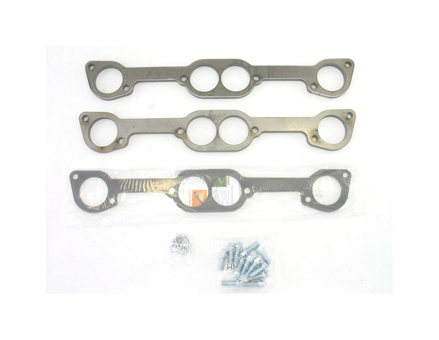 Round Port Header Flange Patriot Exhaust for Pontiac 455