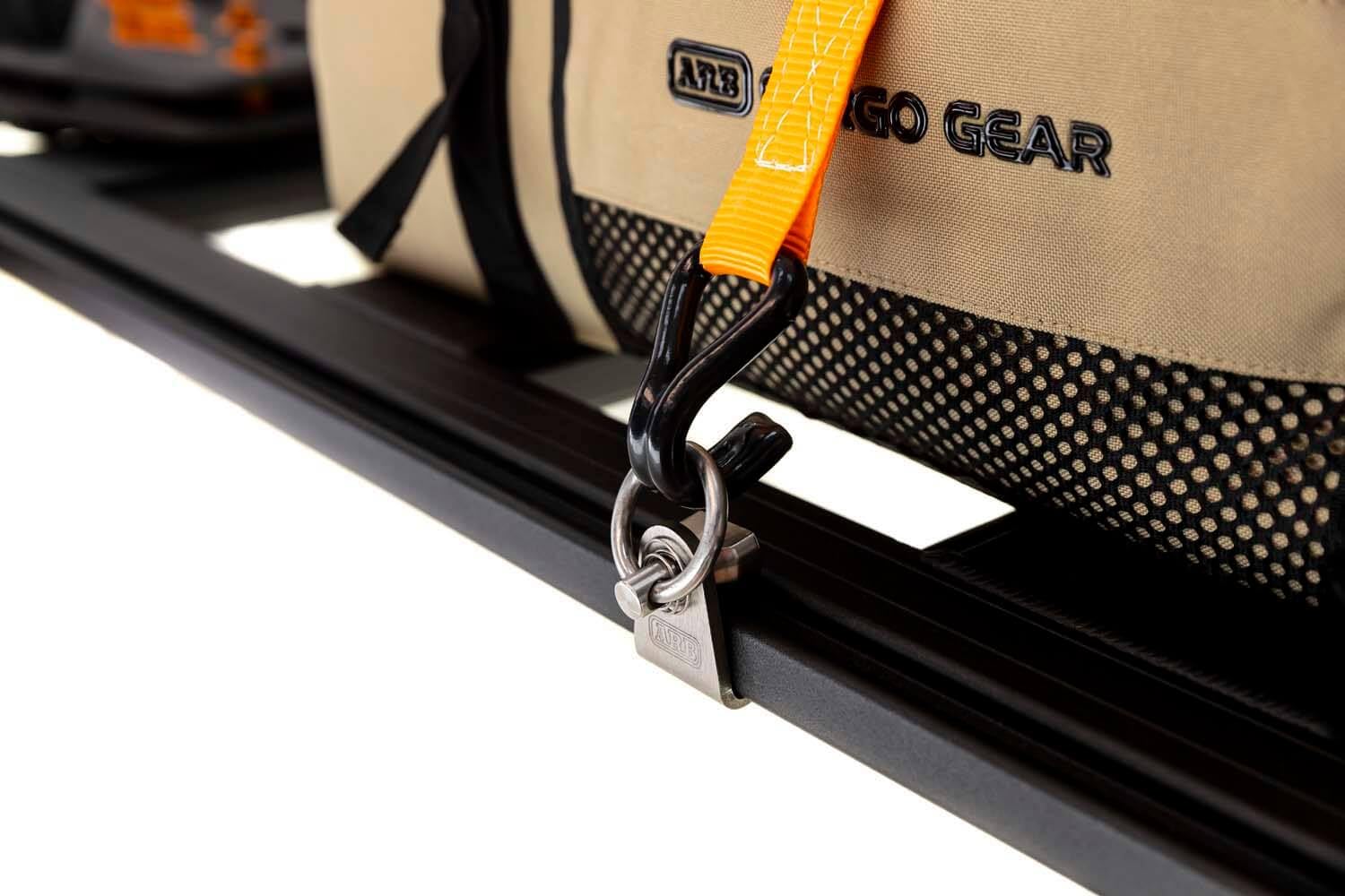 Eyebolt Base Rack TIE-Downs; Spring-Loaded; ONE Pair