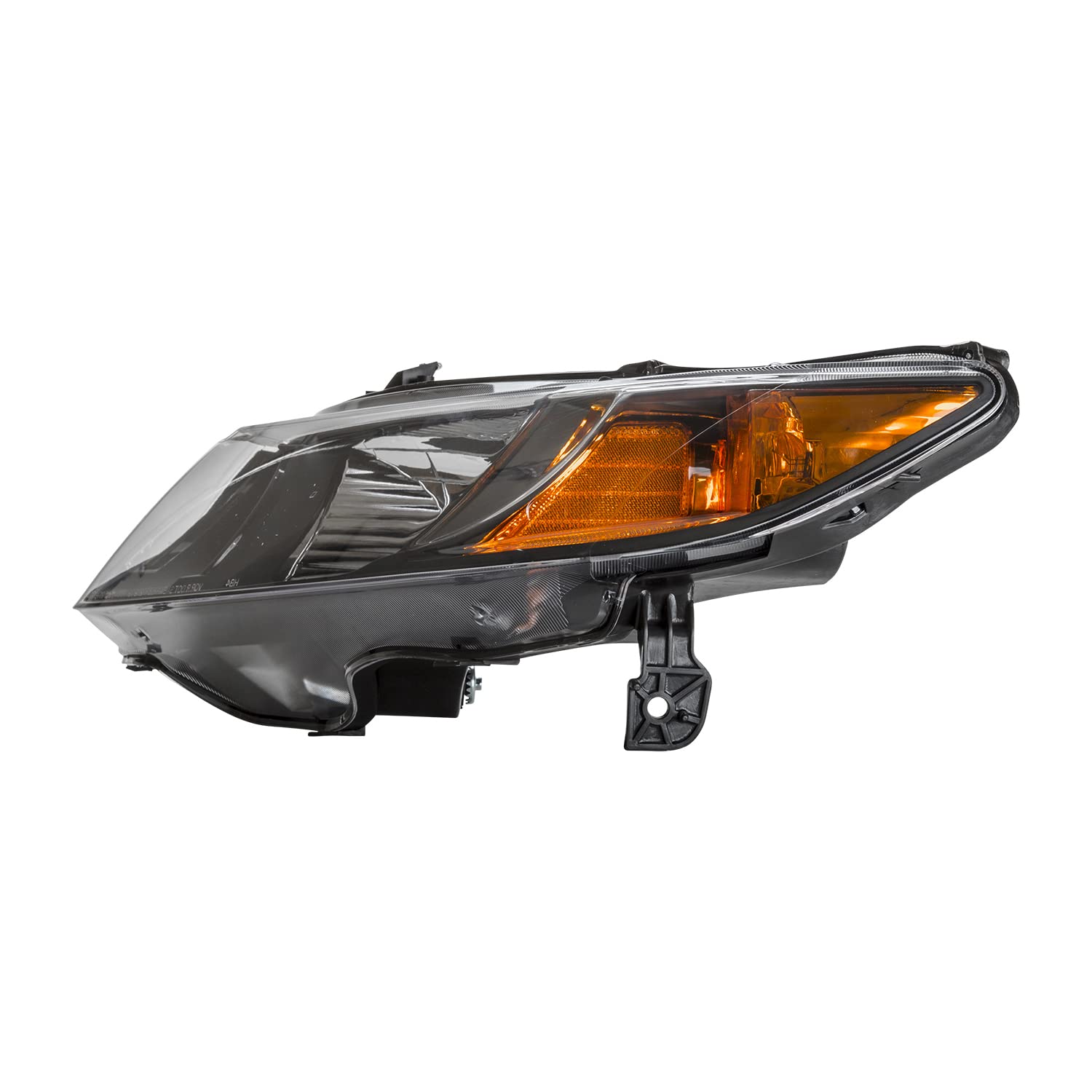 Left TYC Headlight Assembly Compatible with 2006-2007 Honda Civic